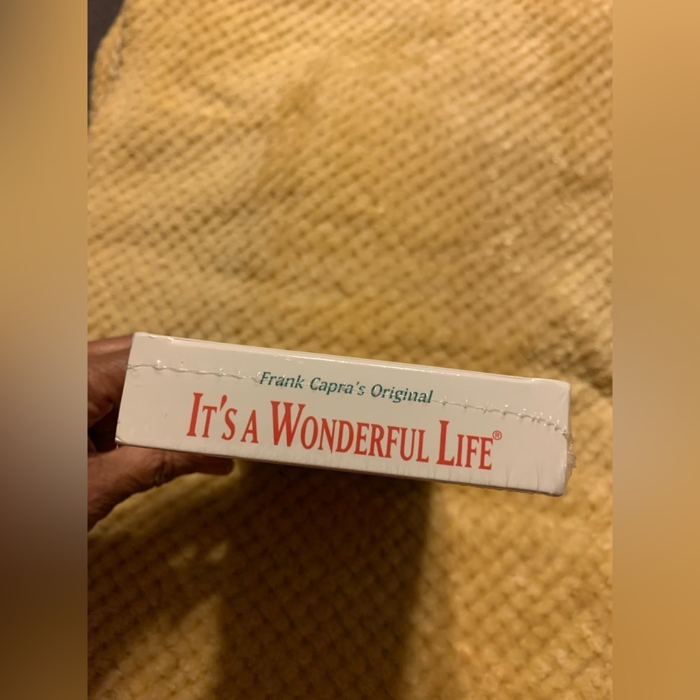 It’s A Wonderful Life VHS Video Tape. New & sealed. Running time 132 mins. B & W - Picture 3 of 4